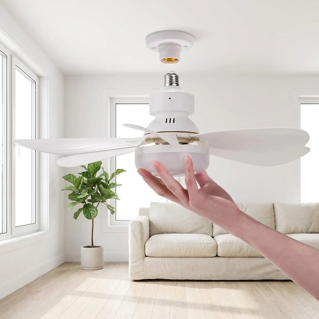 Purry Socket Fan Light