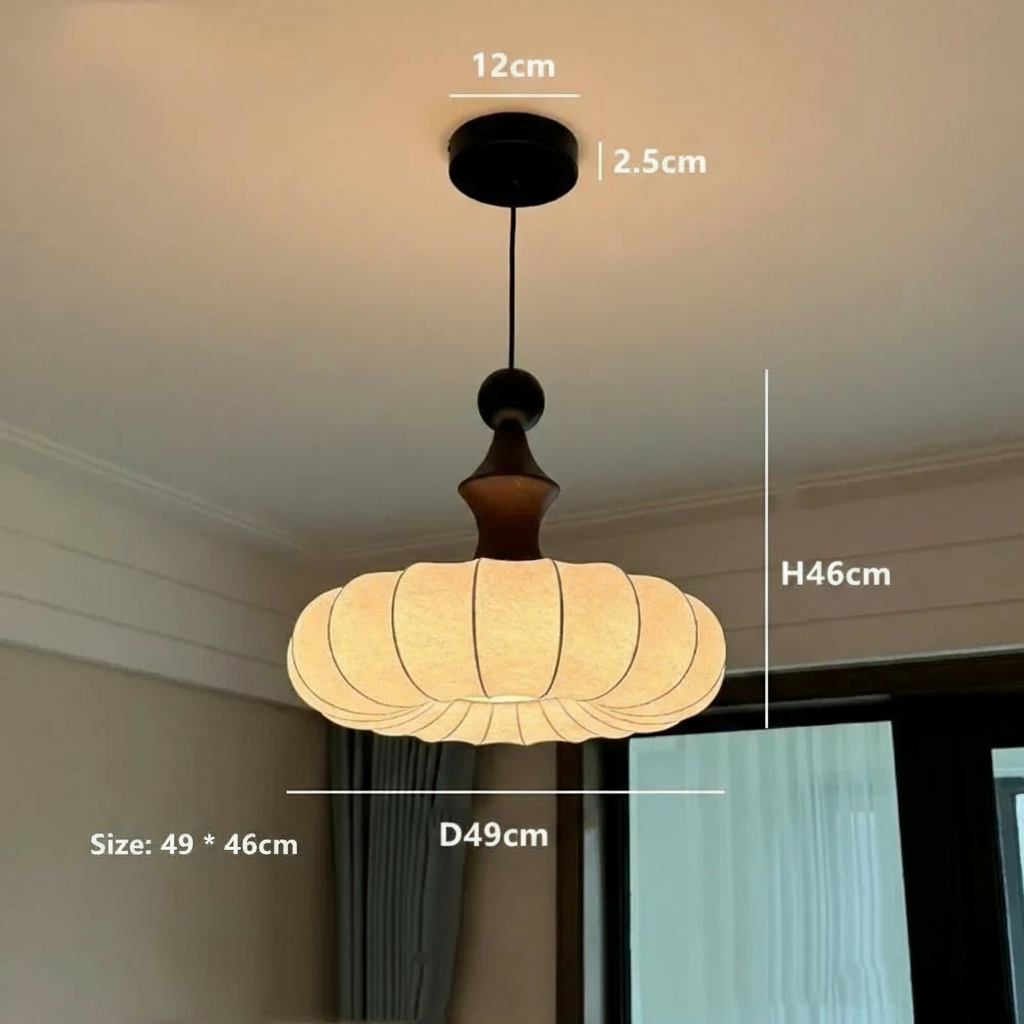 Solid wood LED Pendant Lamp
