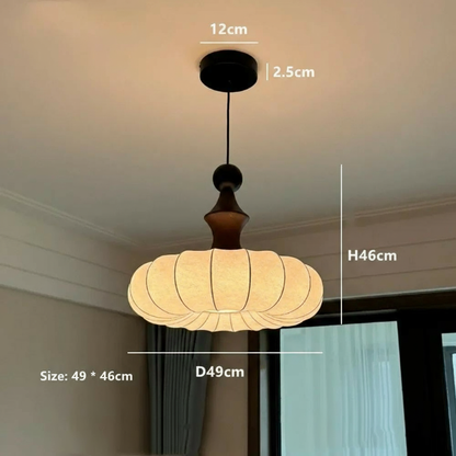 Solid wood LED Pendant Lamp