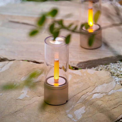 Candle Glow Rotating LED Lamp