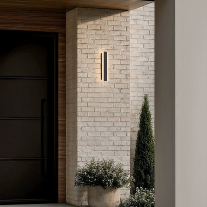 Zephlyn Linear Aluminium Outdoor Wall Light