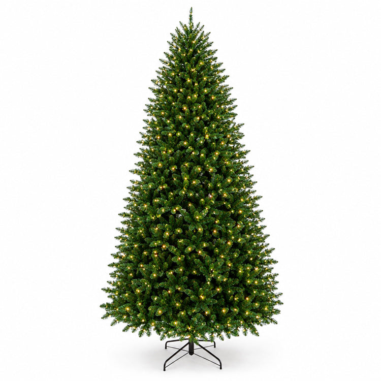 Fenmara Traditional PVC 12ft Pre-Lit Christmas Tree