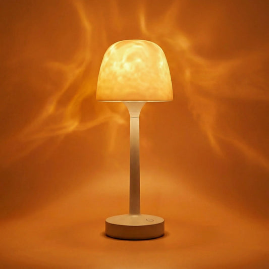 Doreth Minimalist Alabaster Table Lamp