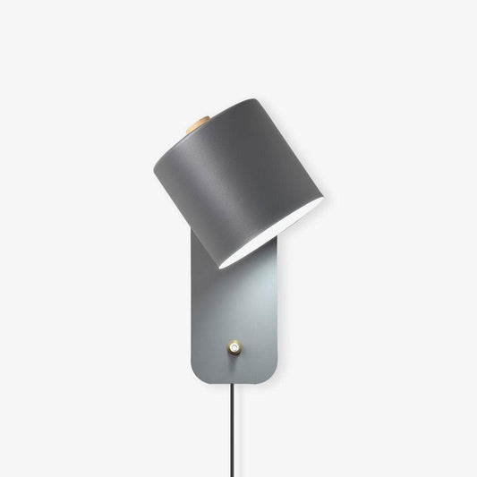 Rotating Cylinder Plug-In Sconce