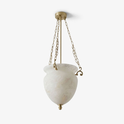 Alabaster Urn Chain Pendant