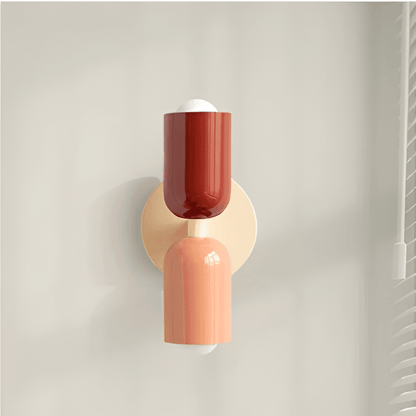 Miravel Bauhaus Iron Capsule Wall Light