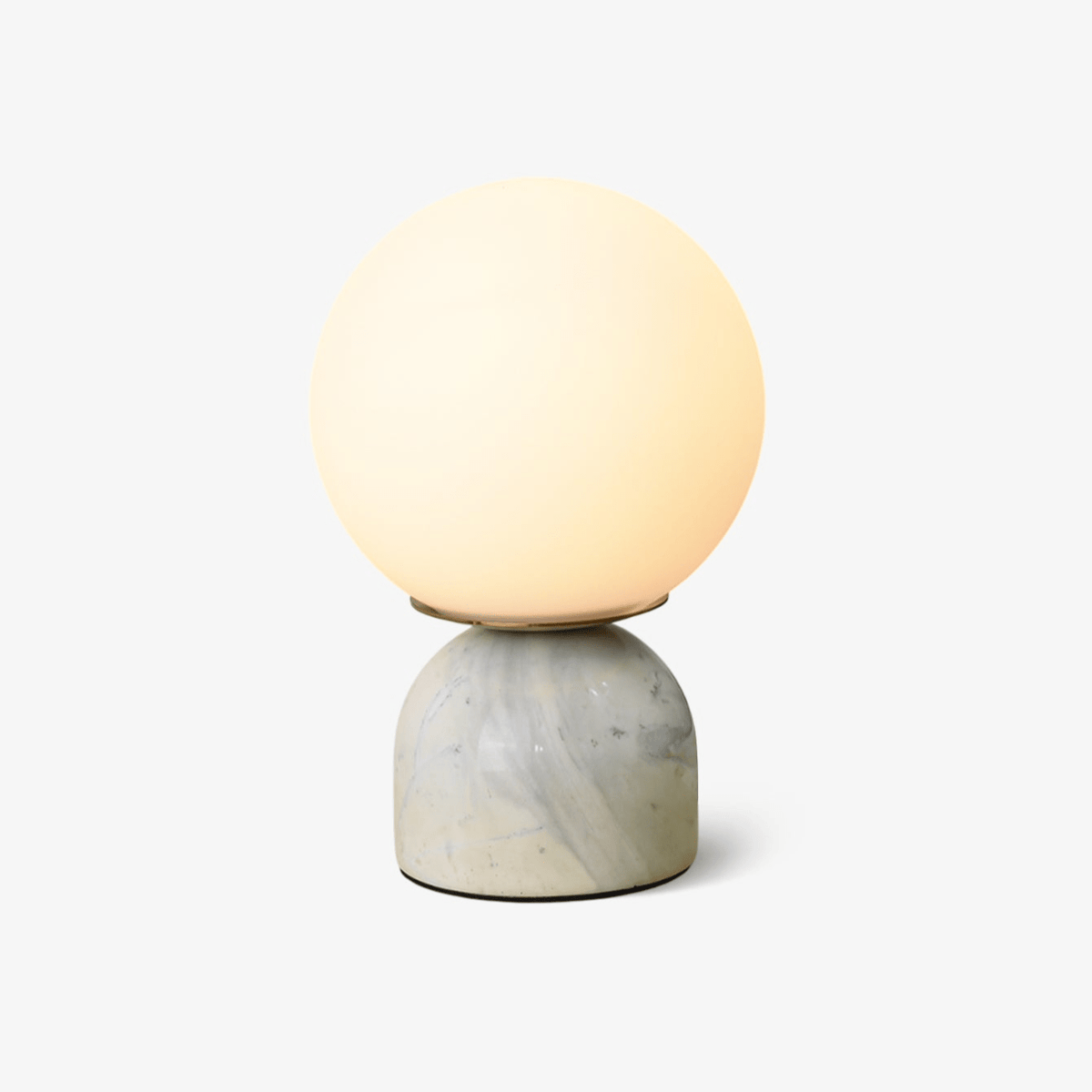 Marble Dome Globe Table Lamp
