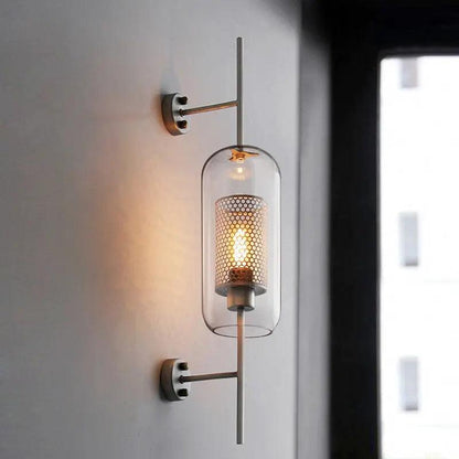 Serenova Retro Glass Wall Light