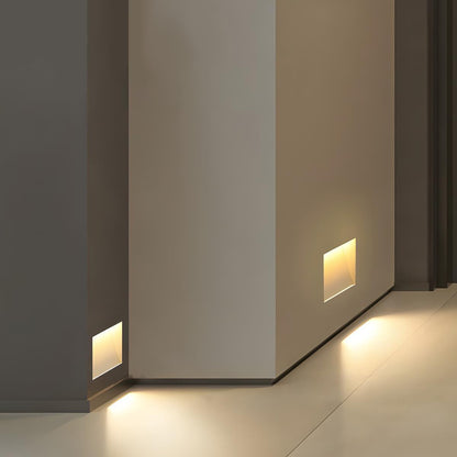 Nichelle Minimalist Aluminium Recessed Stair Light
