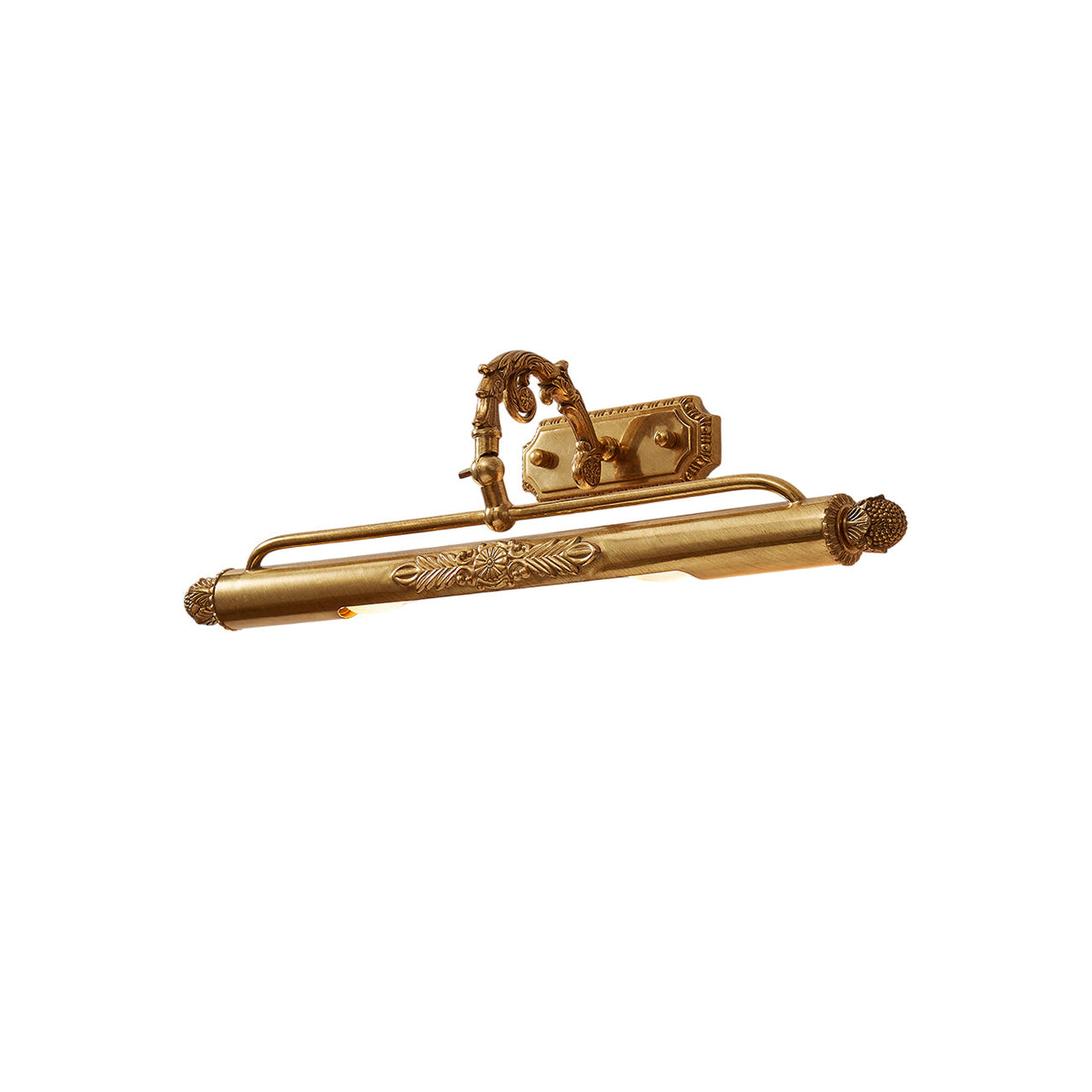 Ornate Brass Picture Wall Light