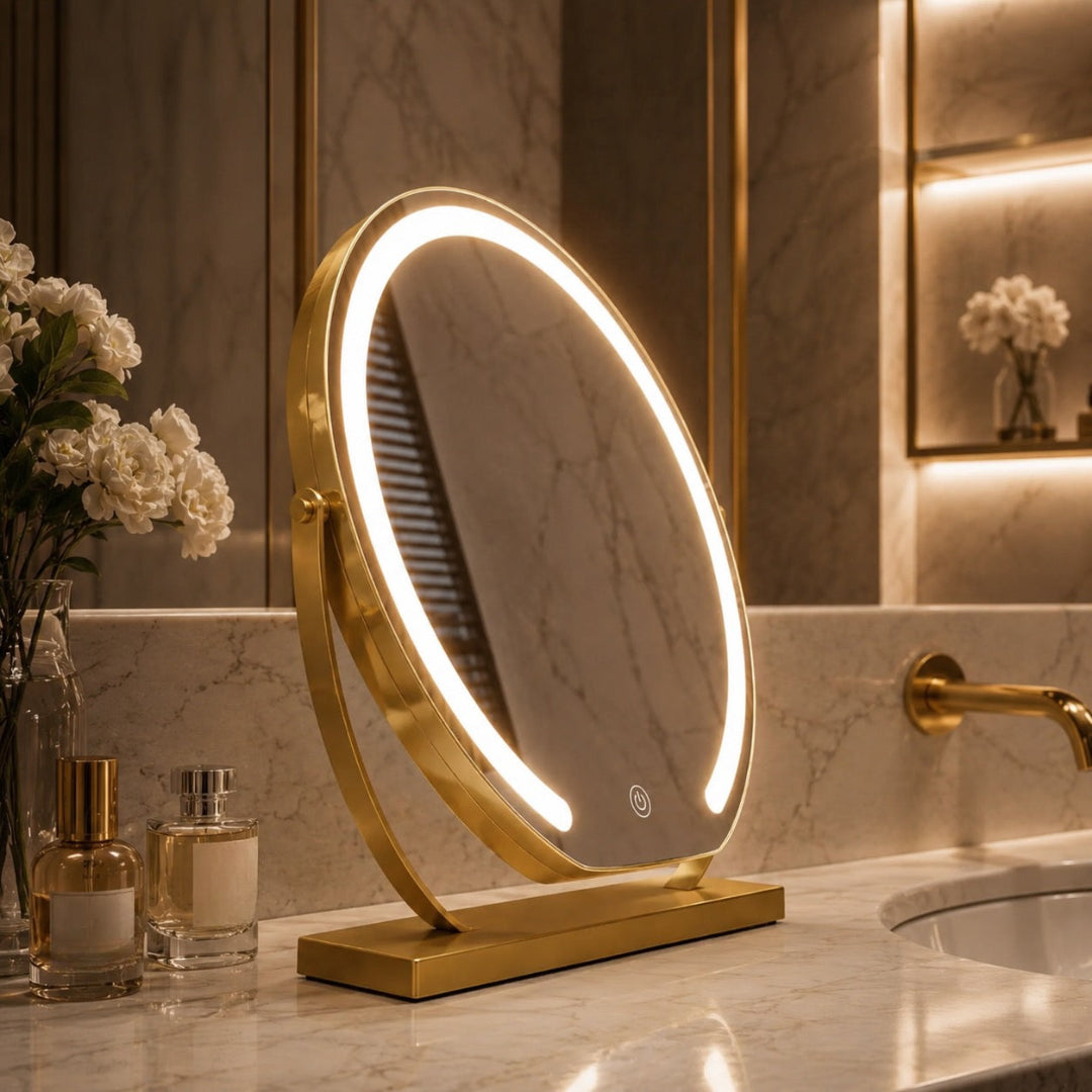 Round LED Vanity Mirror