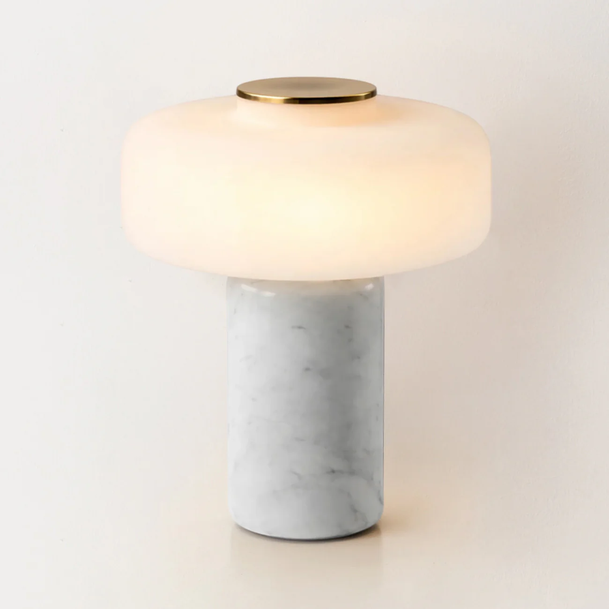 Marble Opal Dome Table Lamp