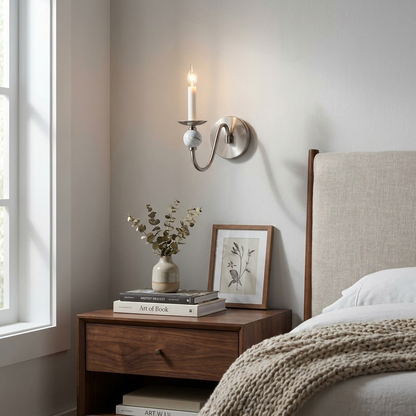 Marble Ball Wall Sconce