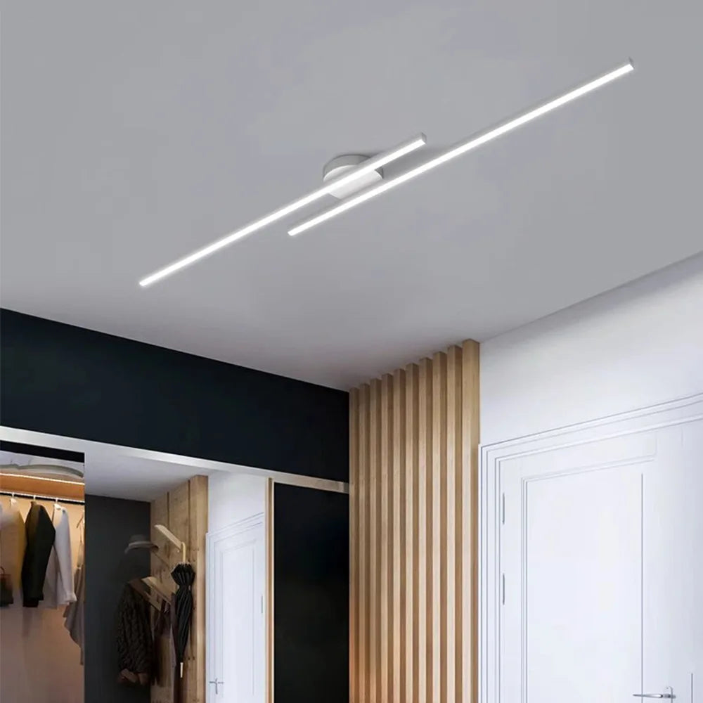 Linivo Minimalist Aluminium LED Strip Ceiling Light