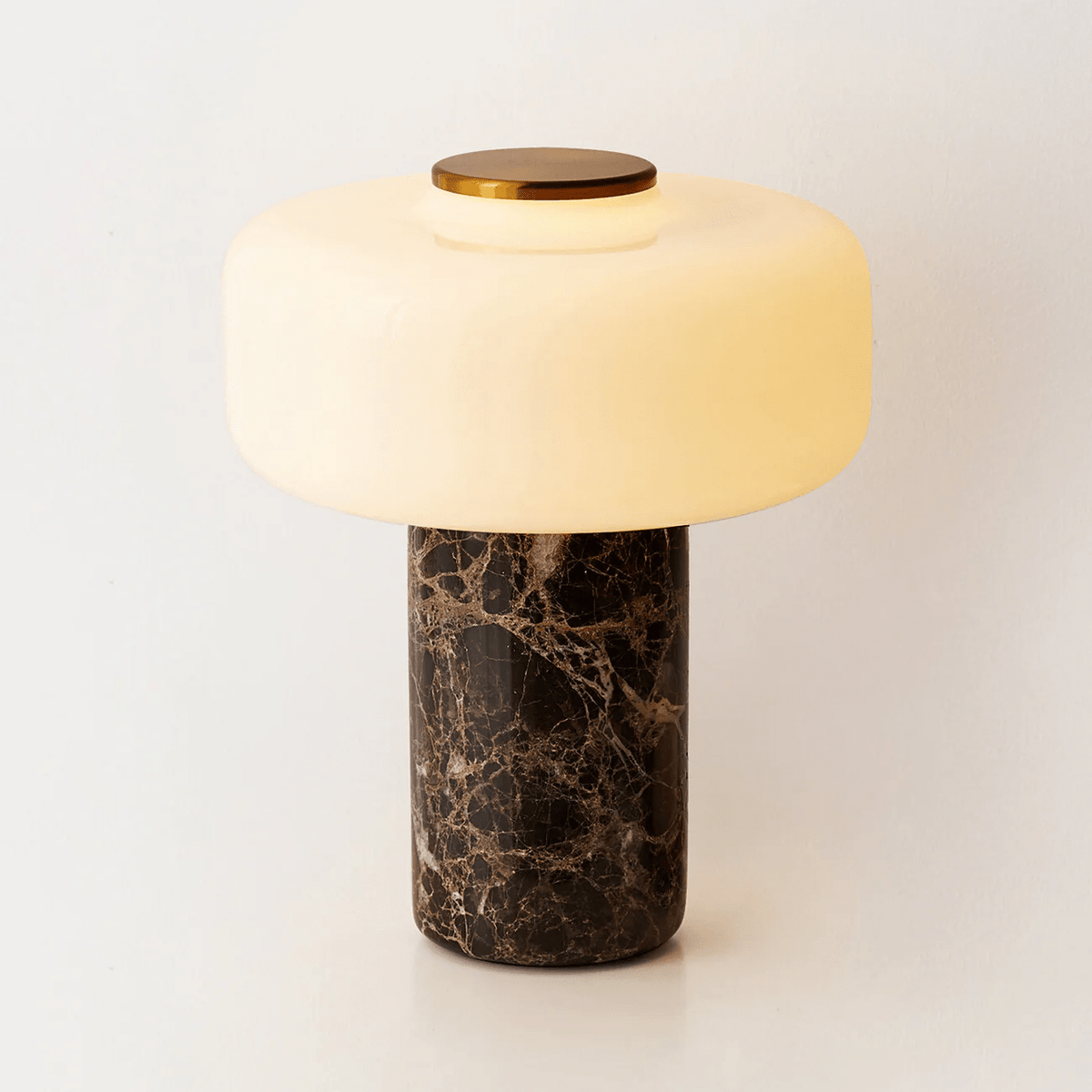 Marble Opal Dome Table Lamp