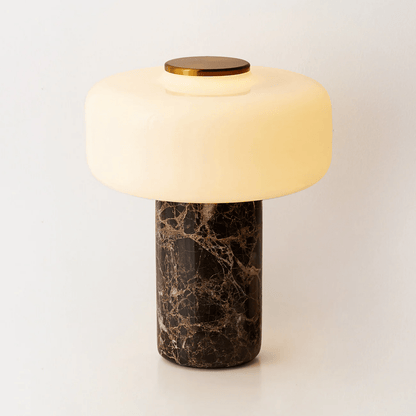 Marble Opal Dome Table Lamp