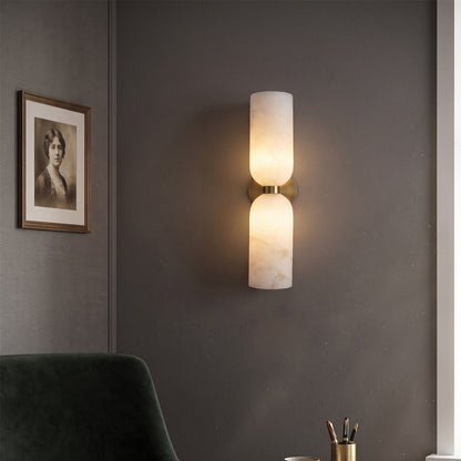 Sculptural Alabaster Wall Light