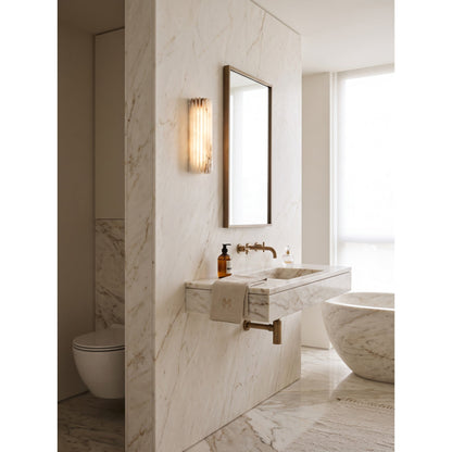 Sculptural Alabaster Wall Light