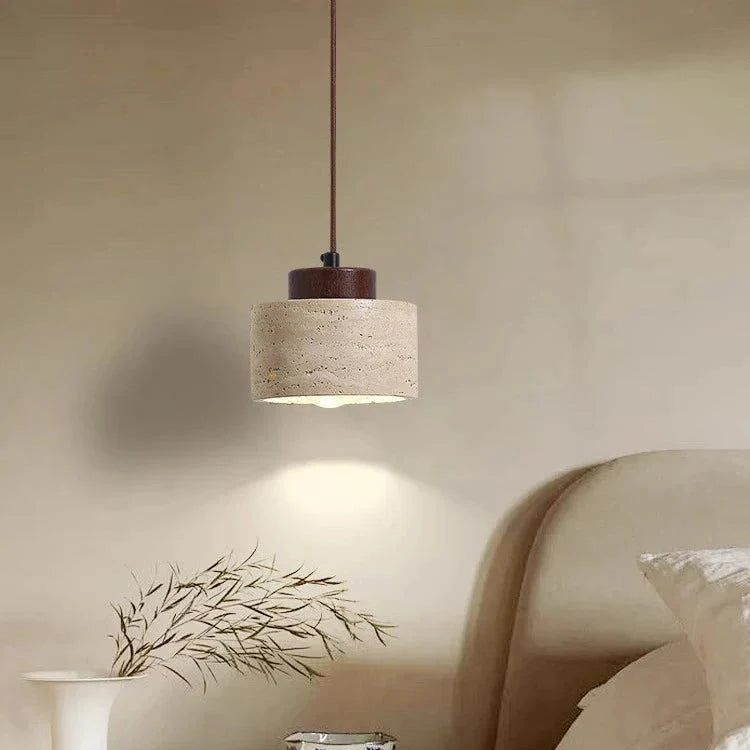 Nordvik Nordic Travertine Pendant Light