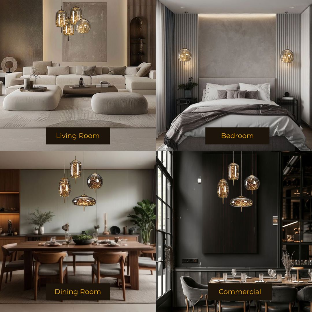 Starlight Glass Pendant Light