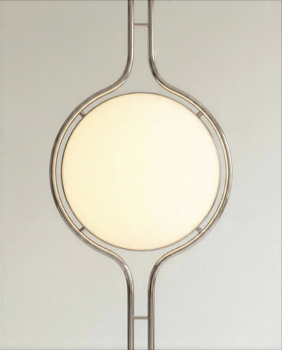 Pelvaro Mid-Century Metal Floor-to-Ceiling Lamp