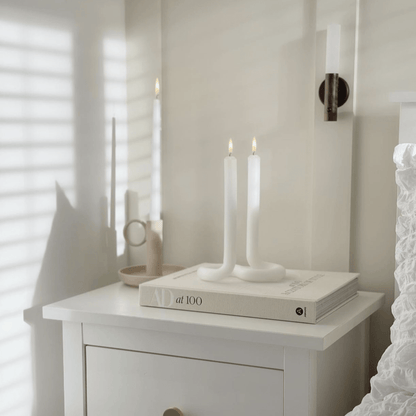 Slim Wood Wireless Wall Light
