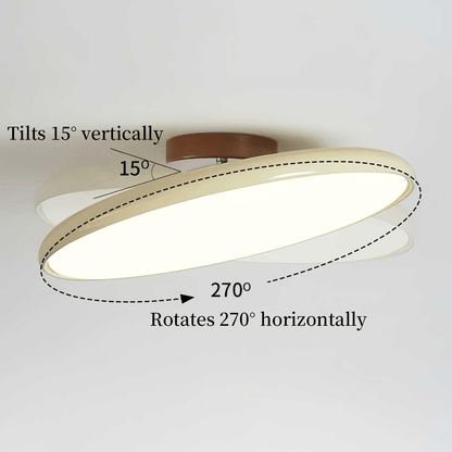 Adjustable Acrylic Flush Ceiling Light