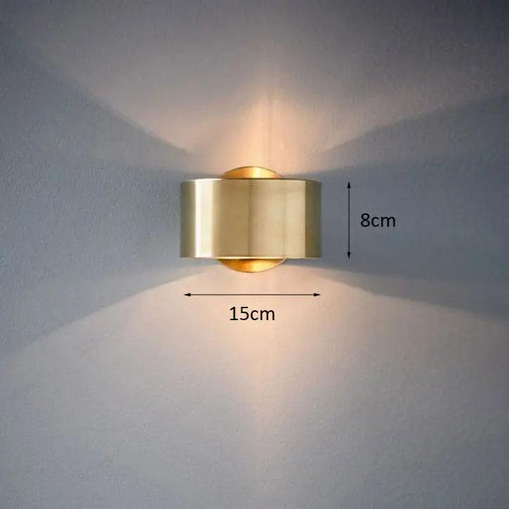Kelvora Minimalist Metal Wall Light