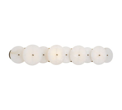 Lunavey Modern Alabaster Disc Vanity Light