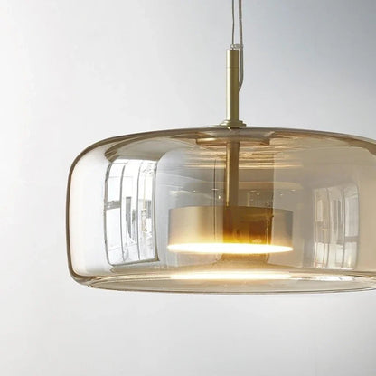 Lumira Nordic Tinted Glass Pendant Light