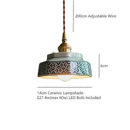 Quendra Nordic Ceramic Pendant Light