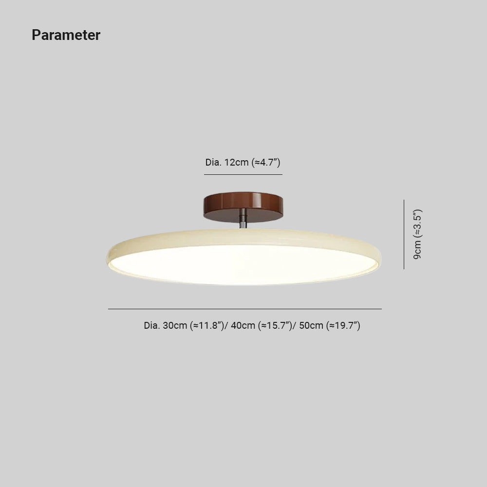 Adjustable Acrylic Flush Ceiling Light