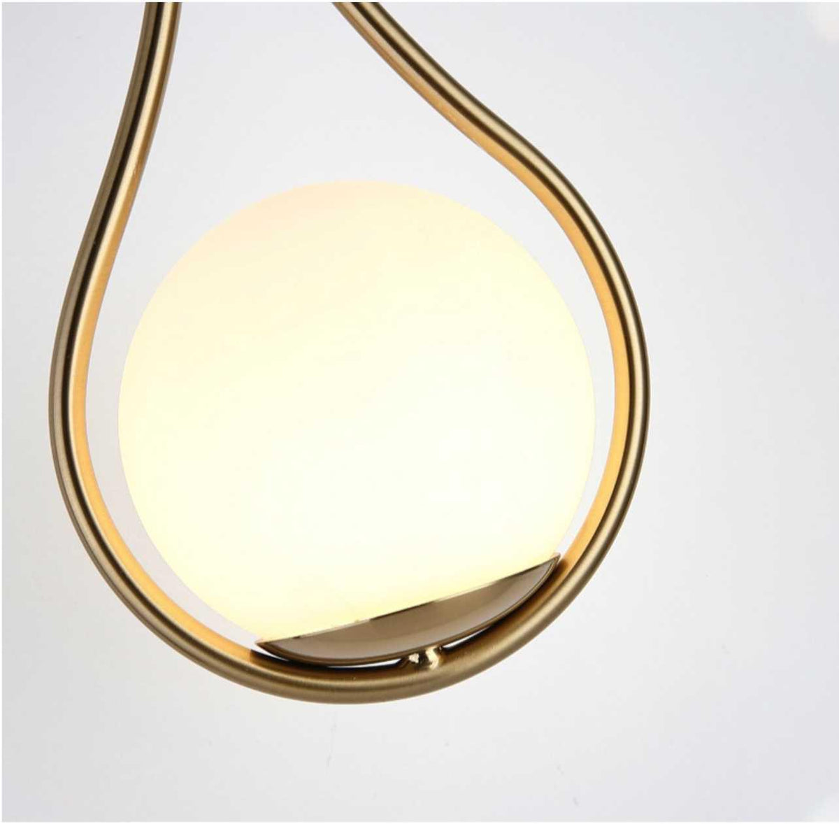 Orvenna Teardrop Iron Globe Wall Light