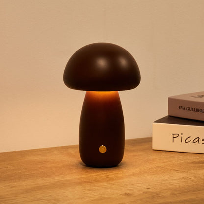 Fungara Scandinavian Wood Table Lamp