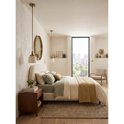 Alabaster Bell Pendant Light