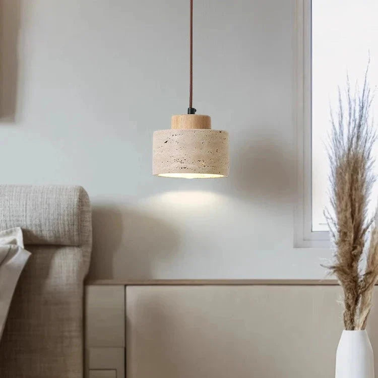 Nordvik Nordic Travertine Pendant Light