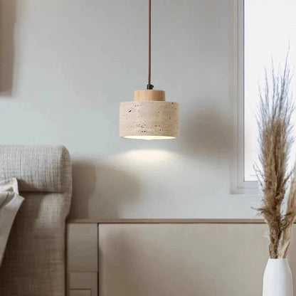 Nordvik Nordic Travertine Pendant Light