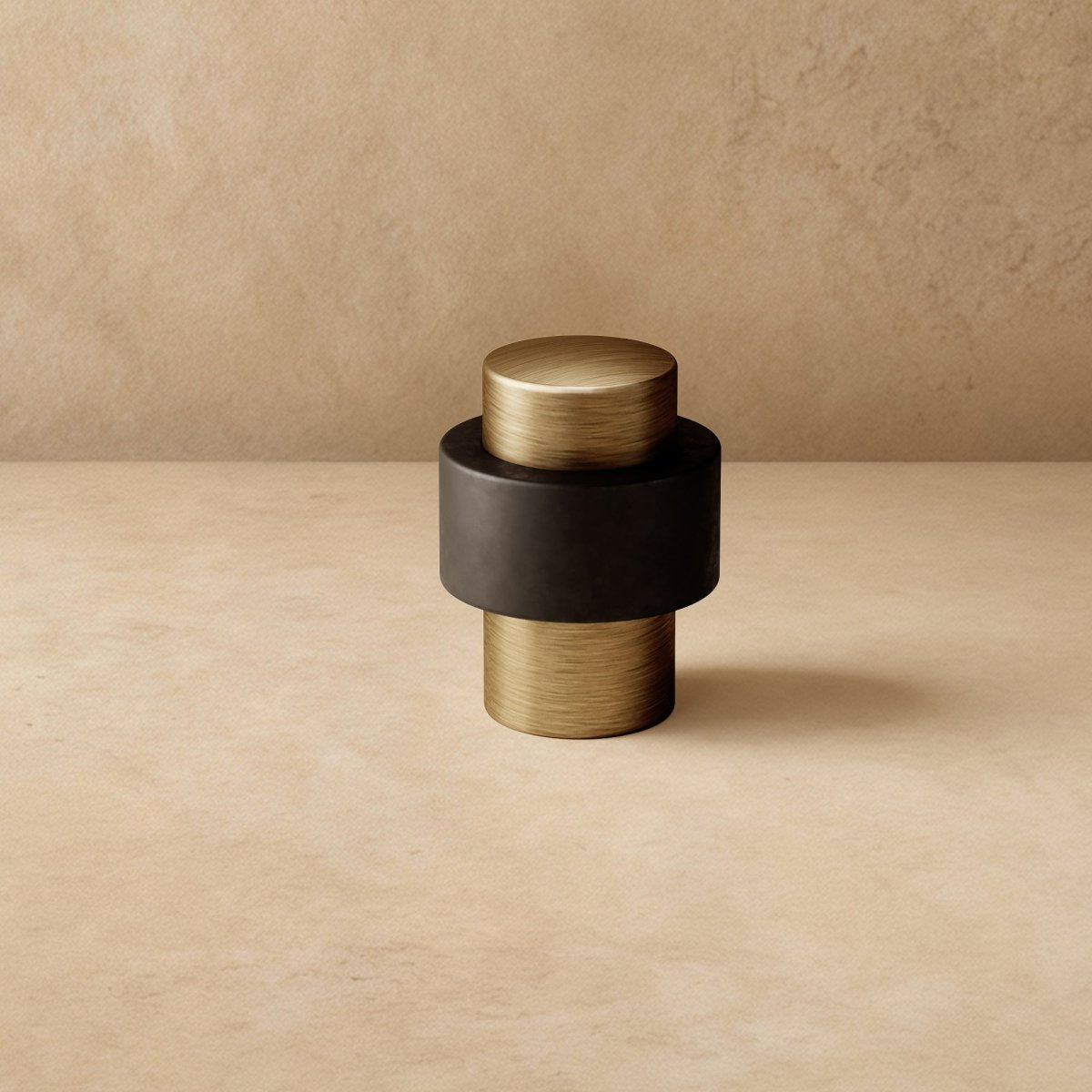 Nelvora Minimalist Brass Floor Door Stop