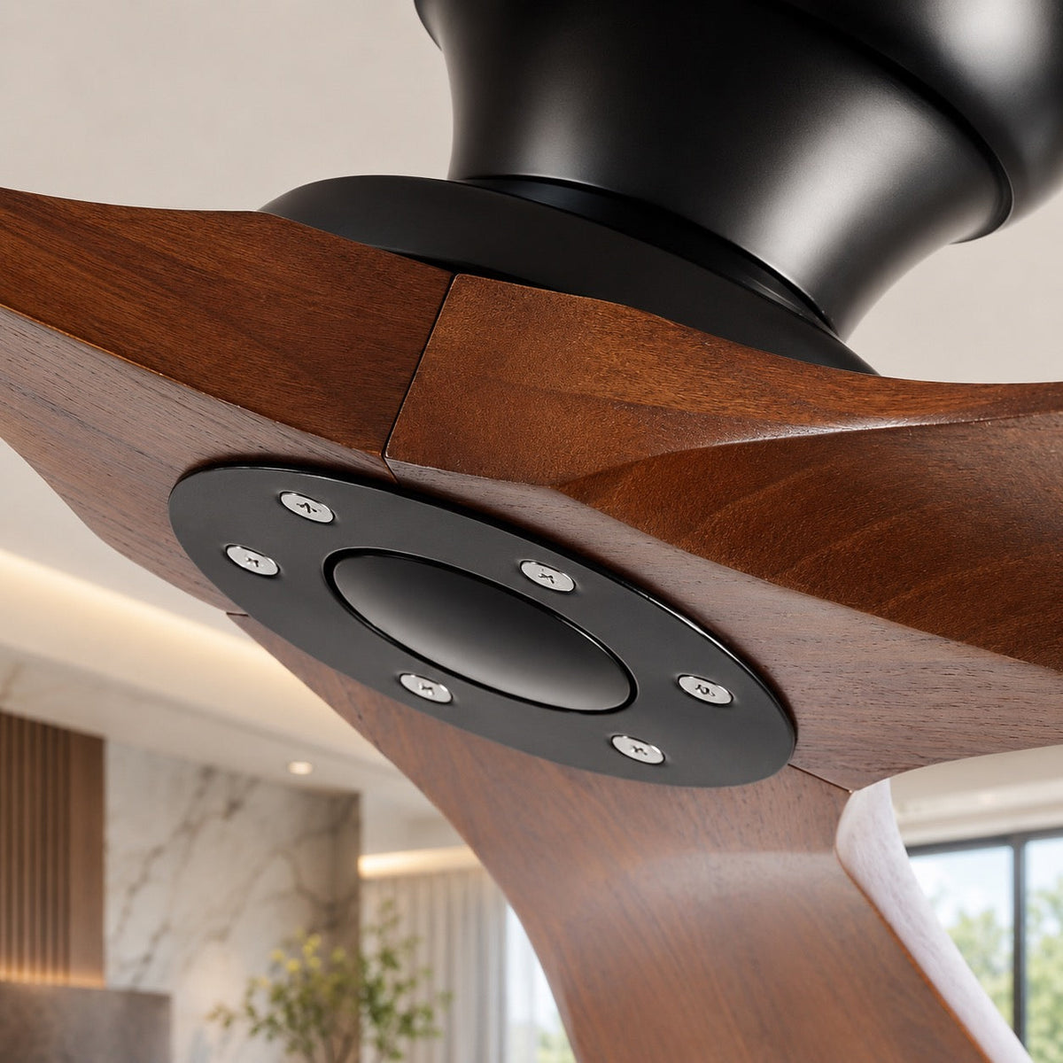 Three Blade Wood Ceiling Fan