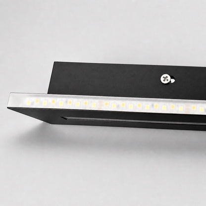 Linear Iron Acrylic Wall Light