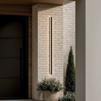 Zephlyn Linear Aluminium Outdoor Wall Light
