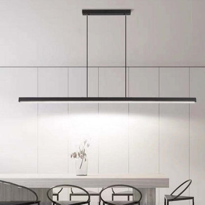 Norvale Minimalist Metal Linear Pendant Light