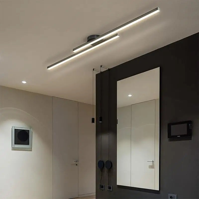 Linivo Minimalist Aluminium LED Strip Ceiling Light