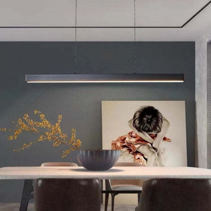 Norvale Minimalist Metal Linear Pendant Light