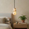 Alabaster Stone Cascade Chandelier