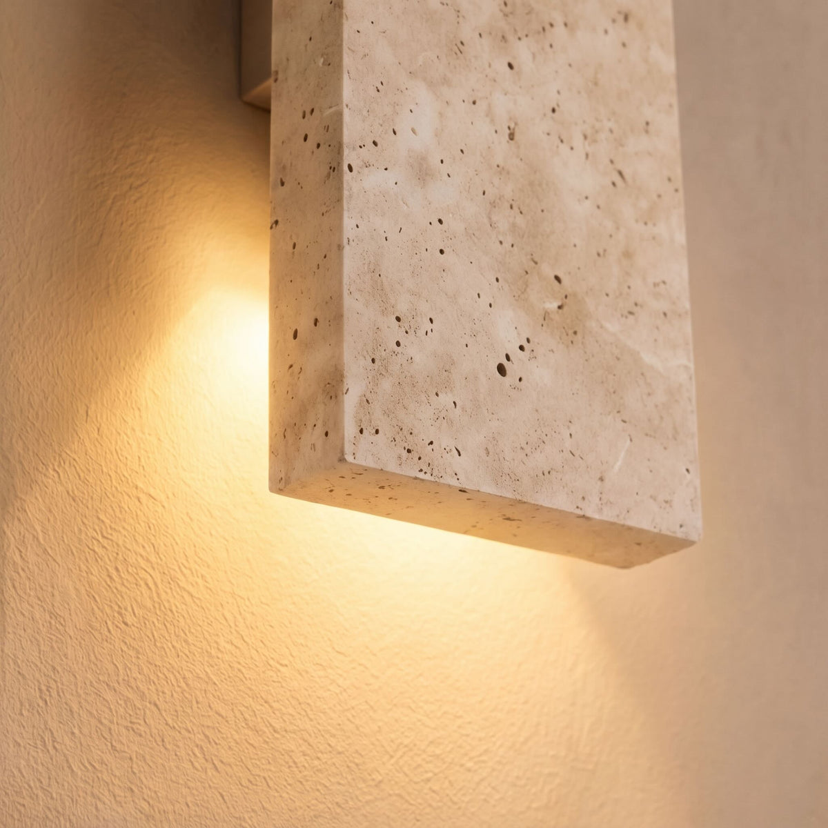 Travertine Stone Wall Light