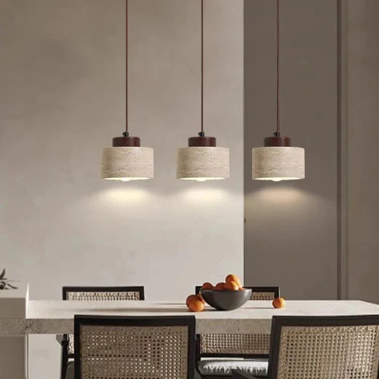 Nordvik Nordic Travertine Pendant Light
