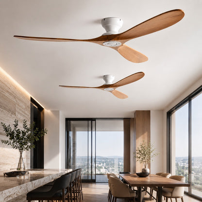 Three Blade Wood Ceiling Fan