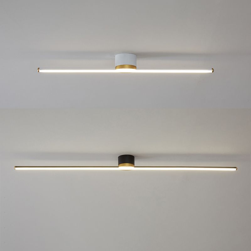 Filara Minimalist Metal Linear Ceiling Light