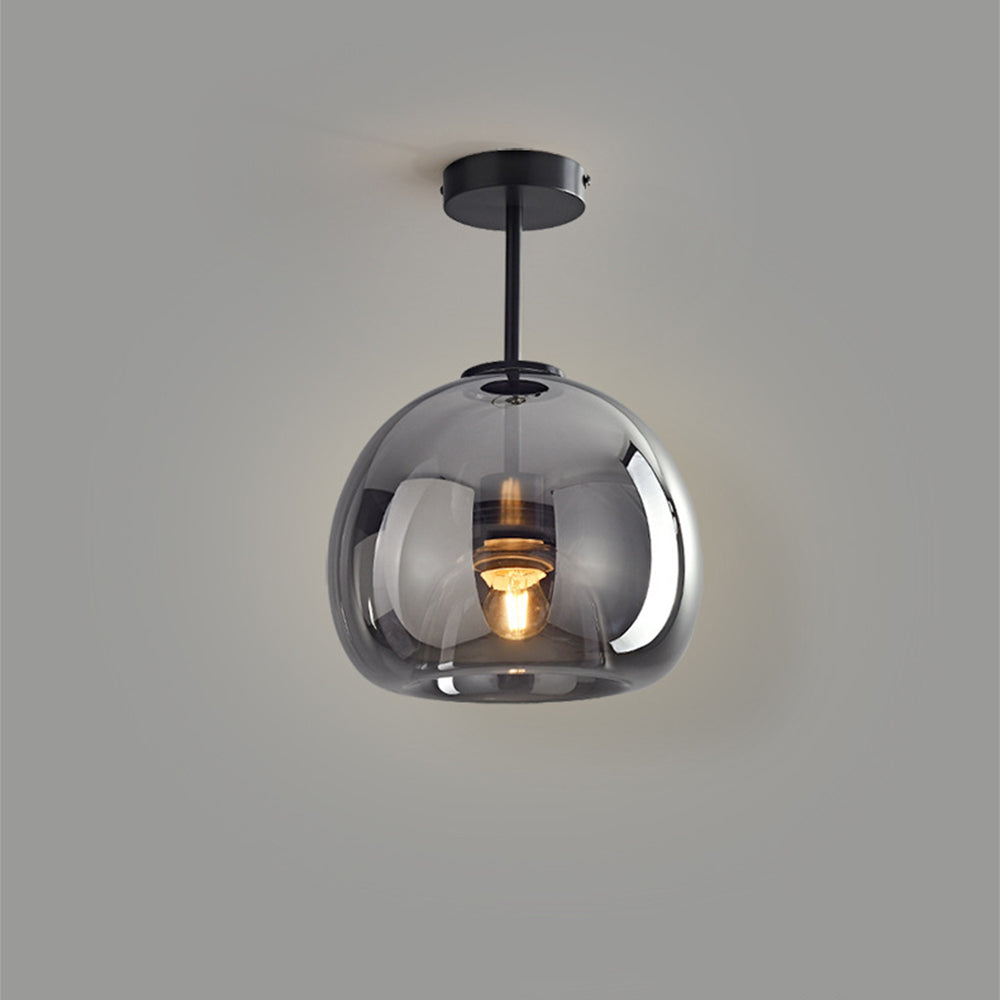 Velsora Modern Copper Glass Ceiling Light